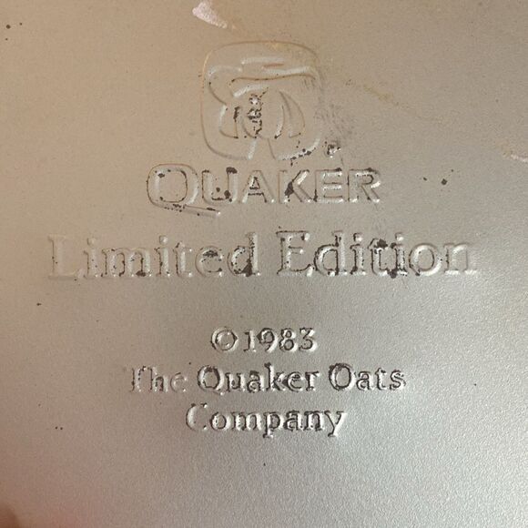 Vintage pure Quaker Oats storage tin - Picture 2 of 11